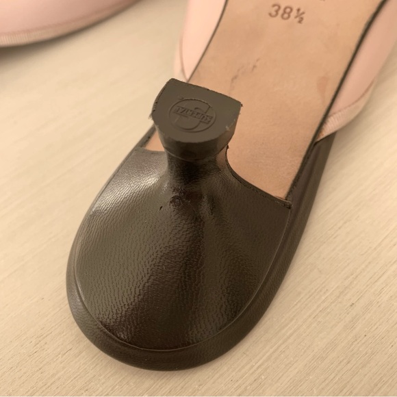 Chanel Cap Toe Kitten Heal Mules, size 8.5 - Picture 15 of 16